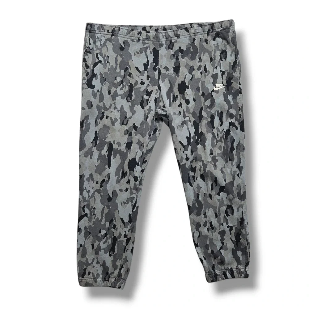 Nike Sportswear Club Jogger Mens XXL Desert Camo Fleece CU4351-010